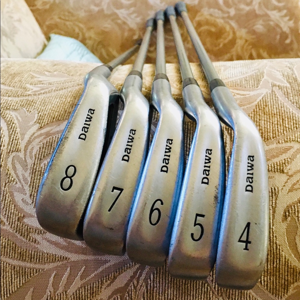 Daiwa Hi-Trac-TCS Iron Set 4,5,6,7,8 Regular Graphite Shafts